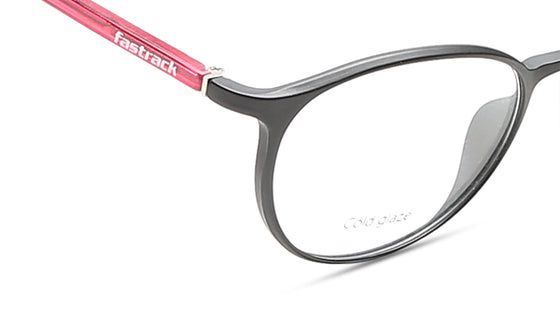 Black Round Rimmed Eyeglasses (FT1226UFP2LBKCTV|49)