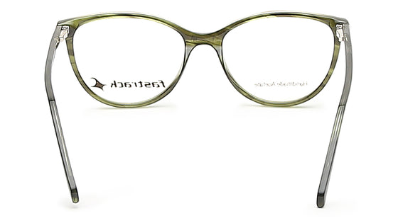 Fluid Green Cateye Rimmed Eyeglasses  (FT1226WFP3MGRV|52)