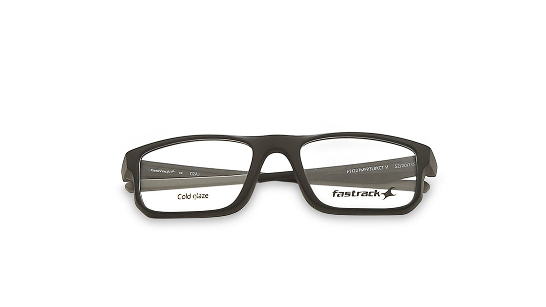 Black Sporty Rimmed Eyeglasses (FT1227MFP3LBKCTV|52)