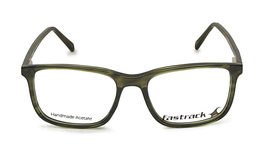 Fluid Green Rectangle Rimmed Eyeglasses (FT1227UFP3MGRV|52)