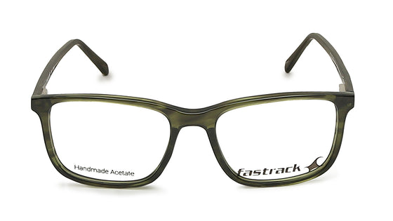 Fluid Green Rectangle Rimmed Eyeglasses (FT1227UFP3MGRV|52)