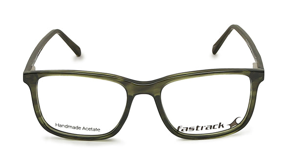 Fluid Green Rectangle Rimmed Eyeglasses (FT1227UFP3MGRV|52)