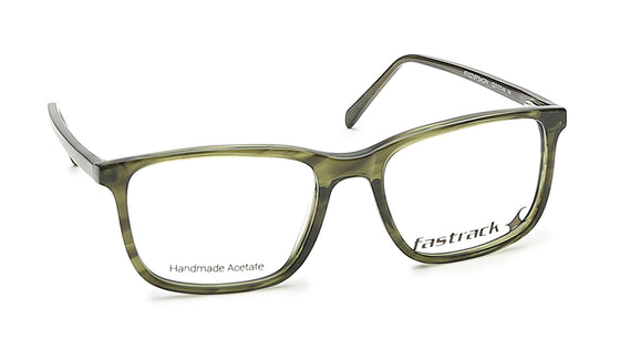 Fluid Green Rectangle Rimmed Eyeglasses (FT1227UFP3MGRV|52)