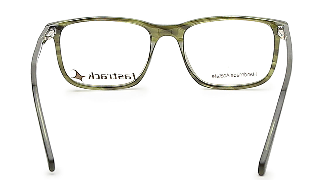Fluid Green Rectangle Rimmed Eyeglasses (FT1227UFP3MGRV|52)