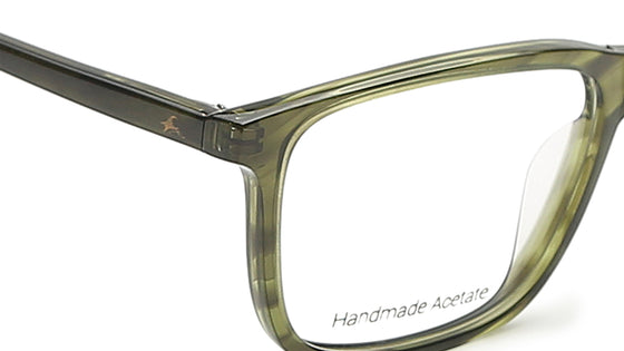 Fluid Green Rectangle Rimmed Eyeglasses (FT1227UFP3MGRV|52)