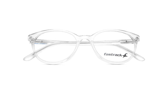 White Round Rimmed Eyeglasses