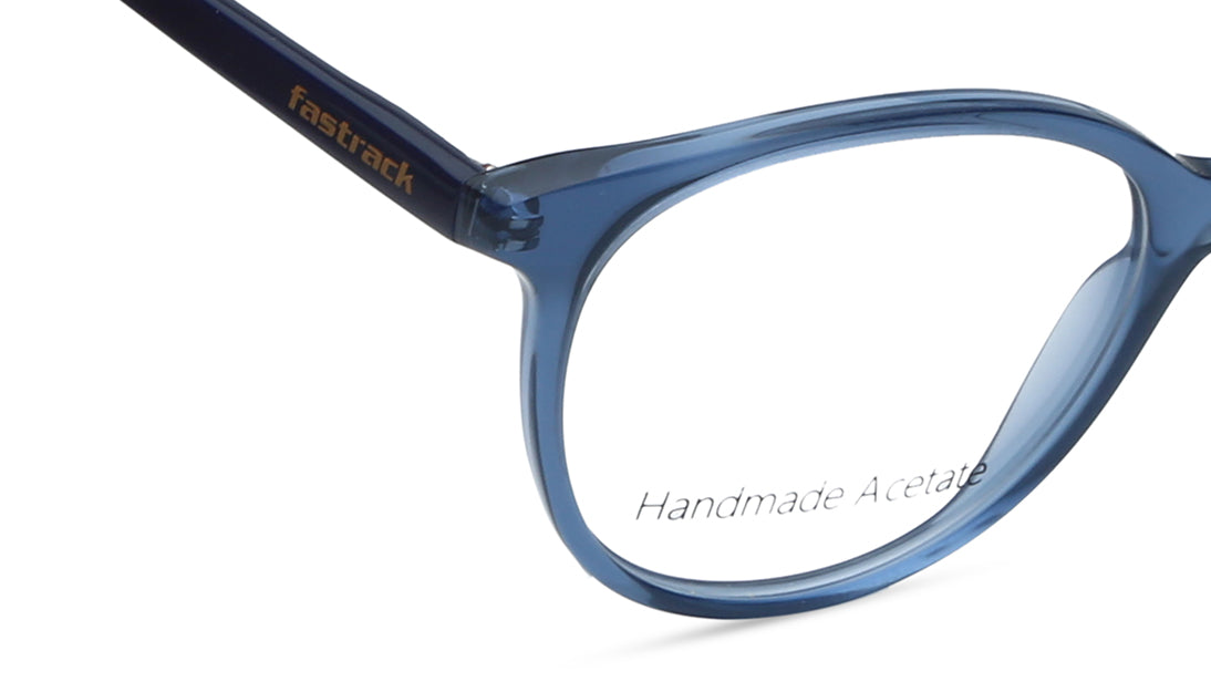 Round Rimmed Women Eyeglasses (FT1250WFP9MBUV|50)