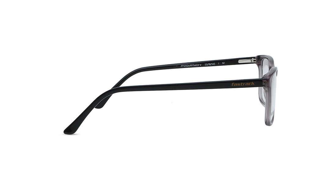 Rectangle Rimmed Unisex Eyeglasses (FT1252UFP7MGYV|53)