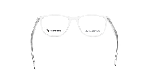 White Square Rimmed Eyeglasses