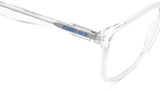 White Square Rimmed Eyeglasses
