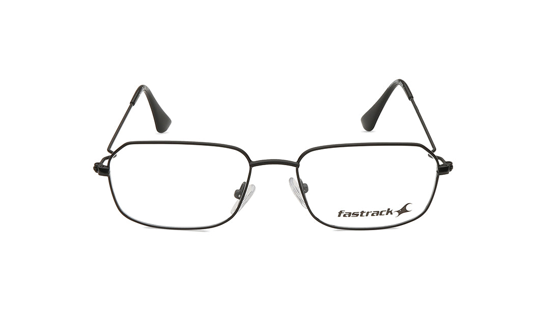 Black Rectangle Rimmed Eyeglasses (FT1258MFM1MBKV|52)
