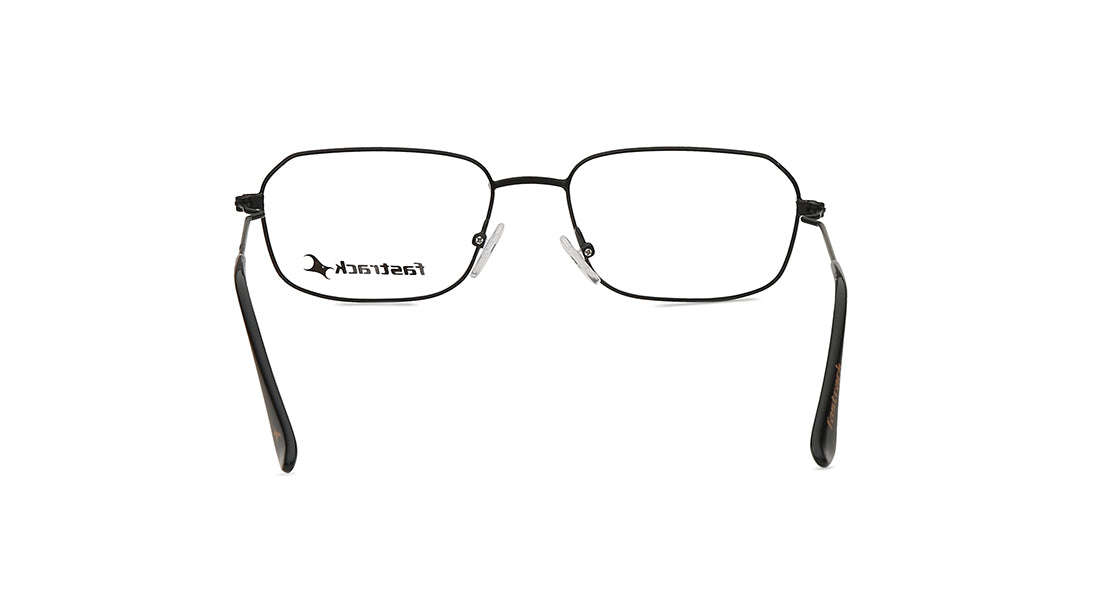 Black Rectangle Rimmed Eyeglasses (FT1258MFM1MBKV|52)