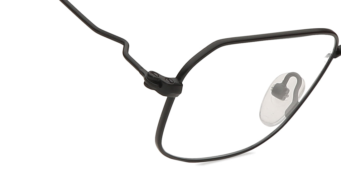 Black Rectangle Rimmed Eyeglasses (FT1258MFM1MBKV|52)