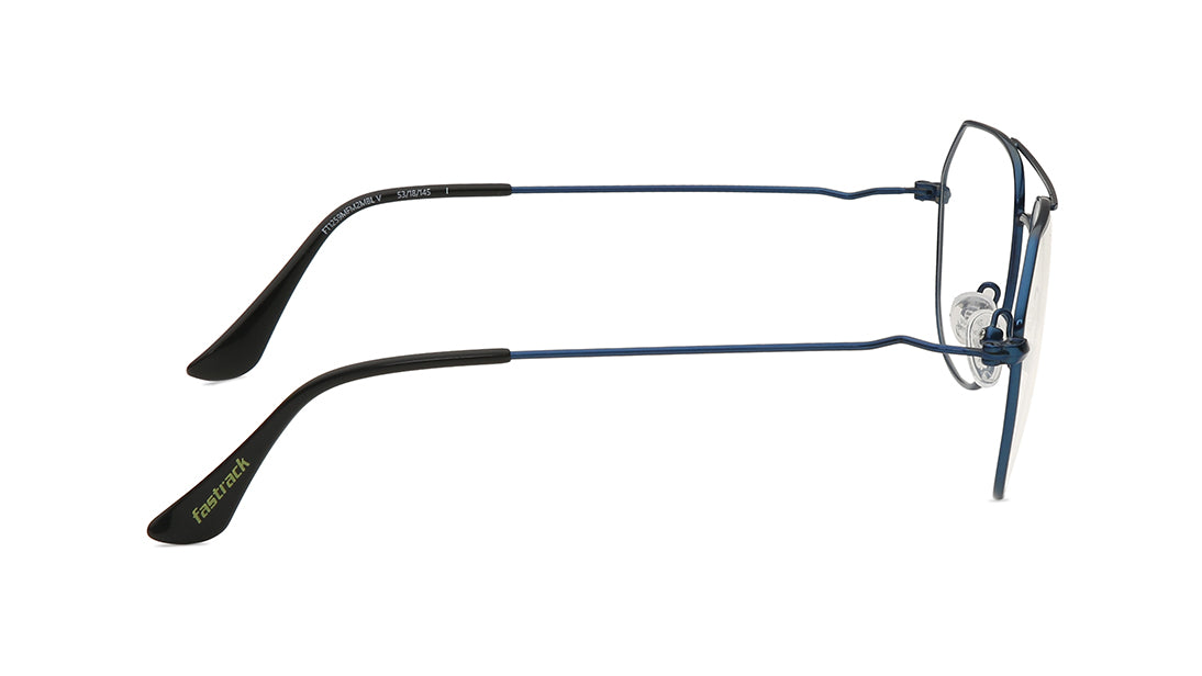 Green Square Rimmed Eyeglasses (FT1259MFM2MBLV|53)