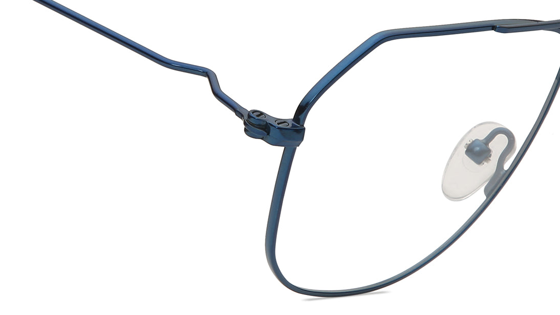 Green Square Rimmed Eyeglasses (FT1259MFM2MBLV|53)