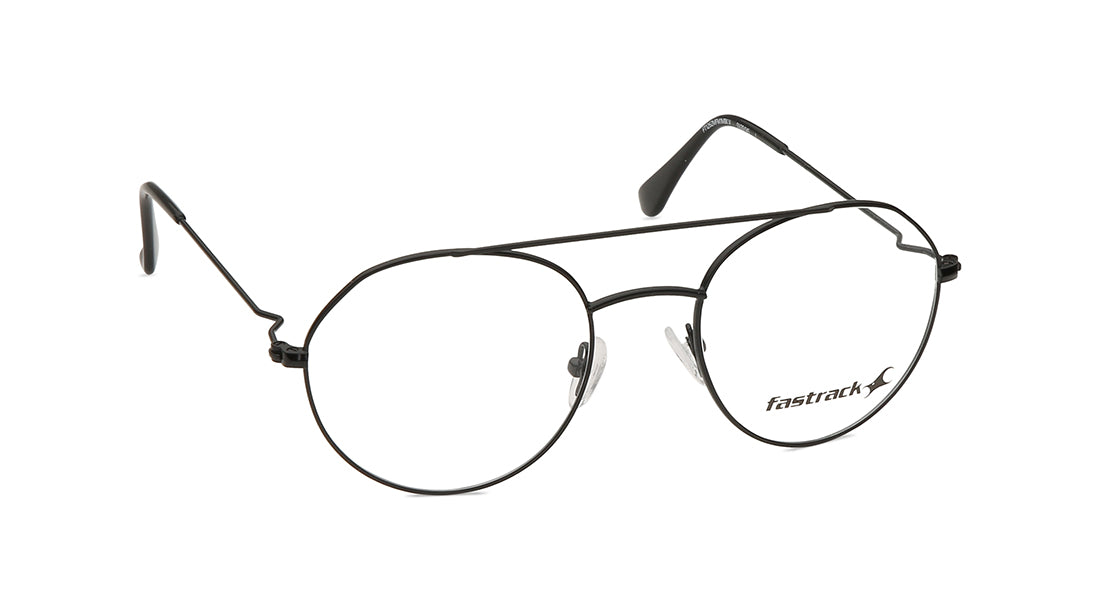 Black Round Rimmed Eyeglasses (FT1262MFM1MBKV|51)