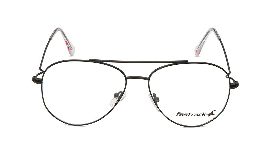 Black Pilot Rimmed Eyeglasses (FT1264UFM1MBKV|56)