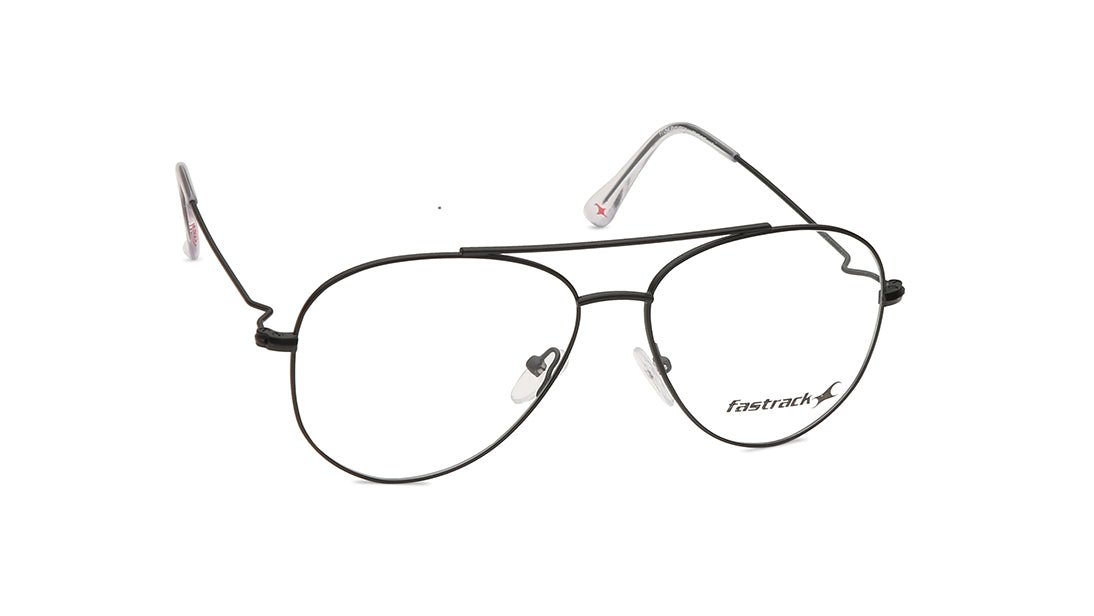 Black Pilot Rimmed Eyeglasses (FT1264UFM1MBKV|56)