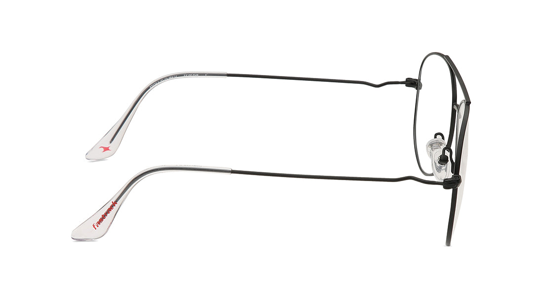 Black Pilot Rimmed Eyeglasses (FT1264UFM1MBKV|56)