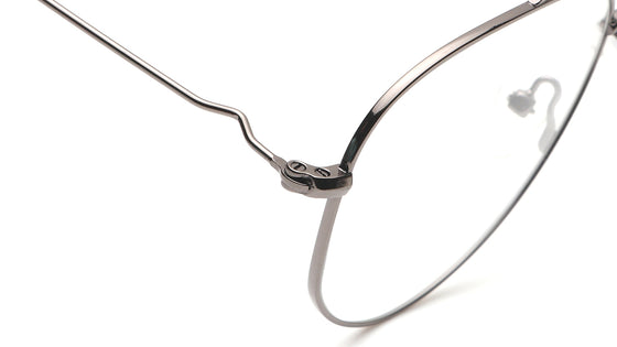 Gun Metal Rimmed Unisex Eyeglasses (FT1264UFM3MGNV|56)