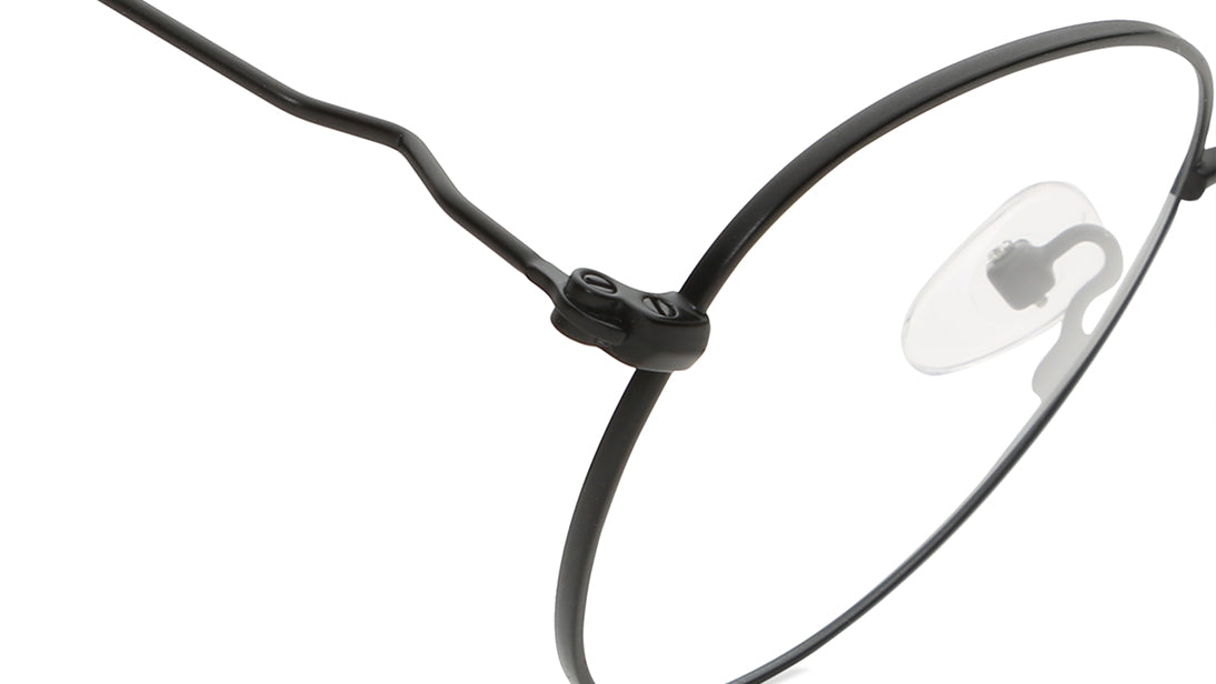 Black Round Rimmed Eyeglasses (FT1265UFM2MBKV|49)