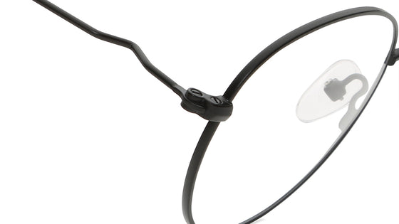 Black Round Rimmed Eyeglasses (FT1265UFM2MBKV|49)
