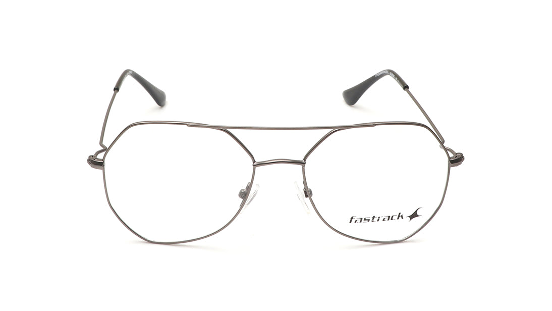 Gun Metal Rimmed Men Eyeglasses (FT1266MFM2MGNV|55)
