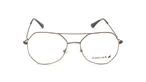 Gun Metal Rimmed Men Eyeglasses (FT1266MFM2MGNV|55)