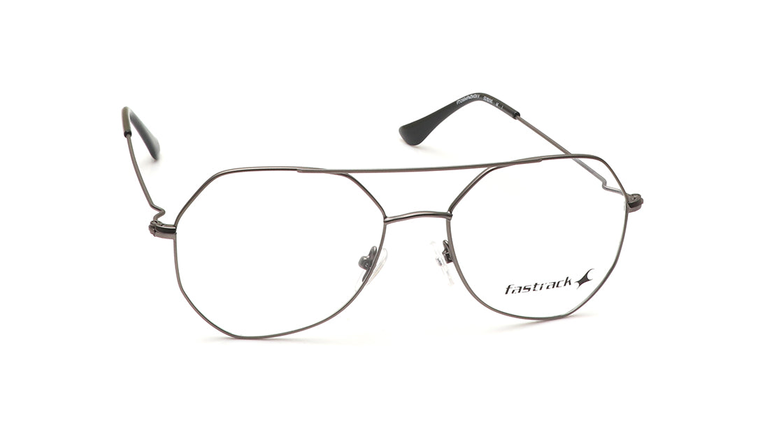 Gun Metal Rimmed Men Eyeglasses (FT1266MFM2MGNV|55)