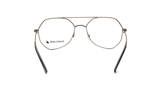 Gun Metal Rimmed Men Eyeglasses (FT1266MFM2MGNV|55)