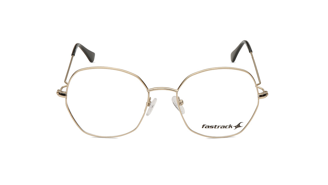 Gold Round Rimmed Eyeglasses (FT1267WFM1MGLV|55)