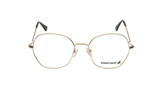 Gold Round Rimmed Eyeglasses (FT1267WFM1MGLV|55)