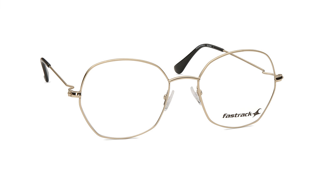 Gold Round Rimmed Eyeglasses (FT1267WFM1MGLV|55)