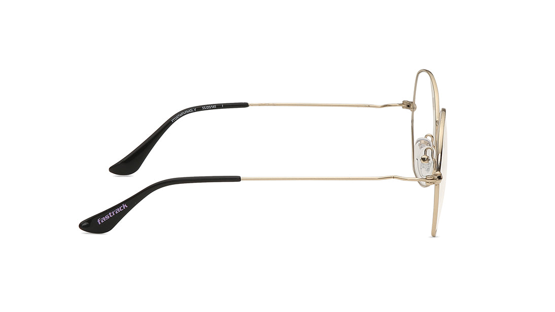 Gold Round Rimmed Eyeglasses (FT1267WFM1MGLV|55)