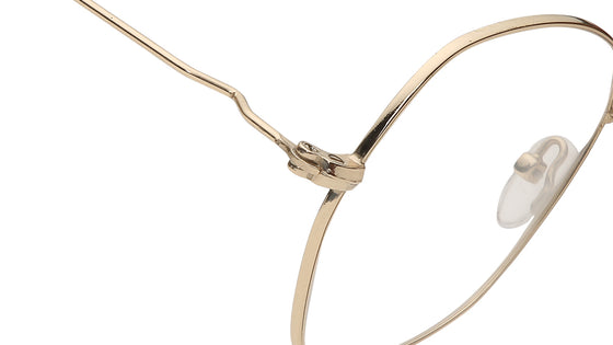 Gold Round Rimmed Eyeglasses (FT1267WFM1MGLV|55)