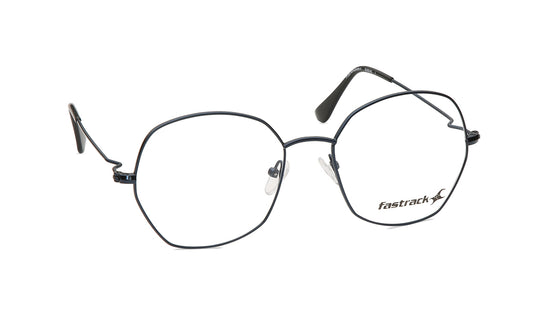 GunMetal Round Rimmed Eyeglasses (FT1267WFM2MGNV|55)