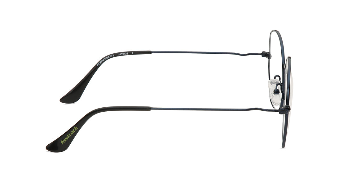 GunMetal Round Rimmed Eyeglasses (FT1267WFM2MGNV|55)