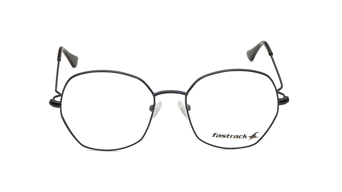 Blue Round Rimmed Eyeglasses (FT1267WFM3MBLV|55)