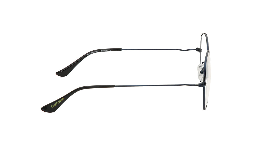 Blue Round Rimmed Eyeglasses (FT1267WFM3MBLV|55)