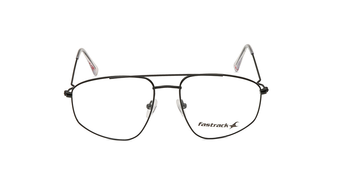 Black Pilot Rimmed Eyeglasses (FT1269MFM1MBKV|55)