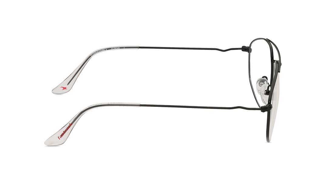 Black Pilot Rimmed Eyeglasses (FT1269MFM1MBKV|55)