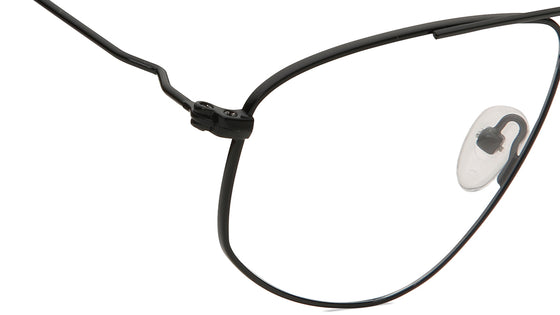 Black Pilot Rimmed Eyeglasses (FT1269MFM1MBKV|55)