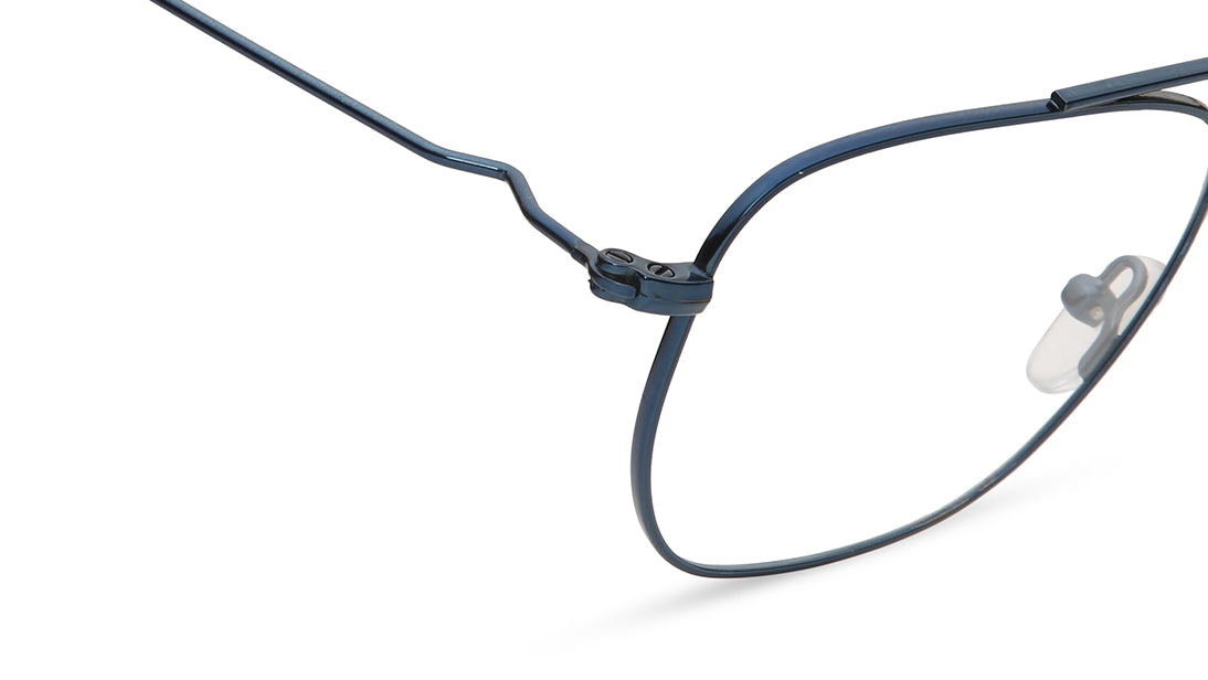 Green Square Rimmed Eyeglasses (FT1271MFM3MBLV|52)