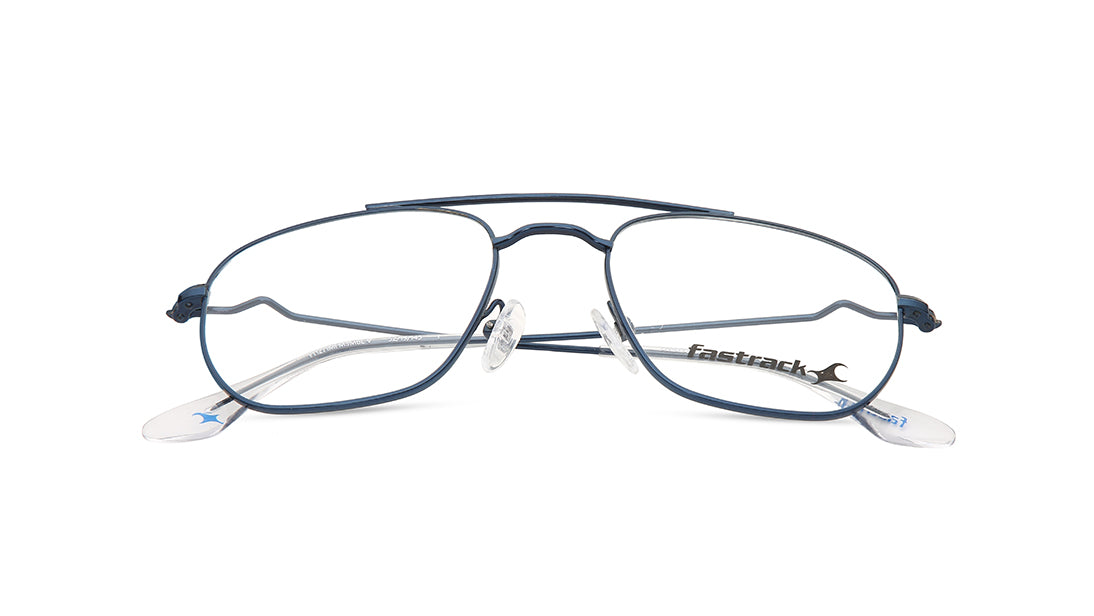 Green Square Rimmed Eyeglasses (FT1271MFM3MBLV|52)