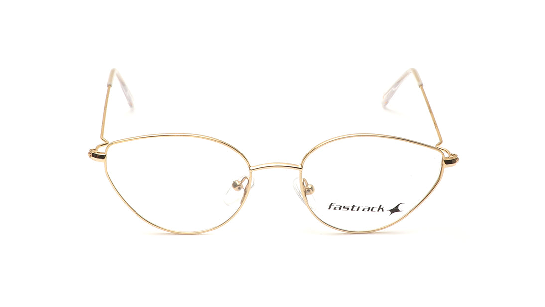 Gold Rimmed Women Eyeglasses (FT1272WFM2MGLV|52)