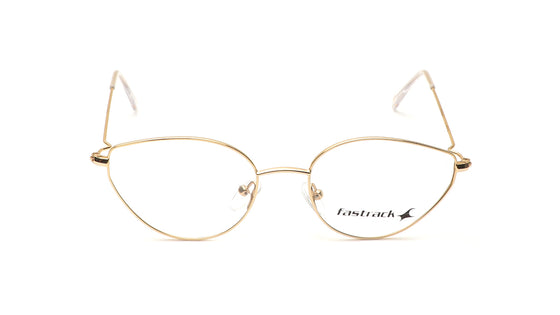 Gold Rimmed Women Eyeglasses (FT1272WFM2MGLV|52)