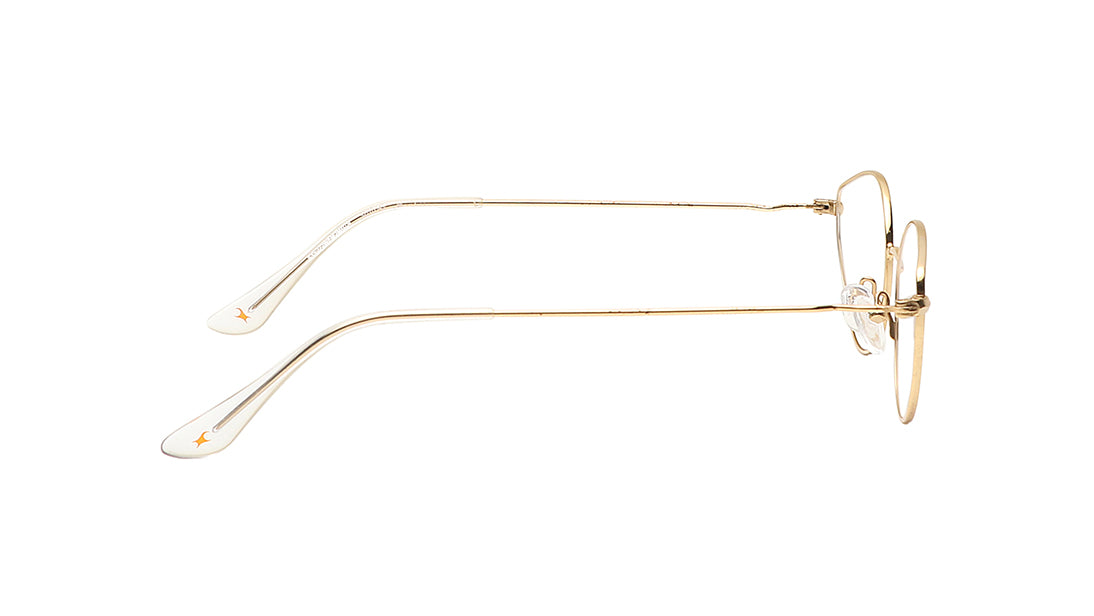 Gold Rimmed Women Eyeglasses (FT1272WFM2MGLV|52)