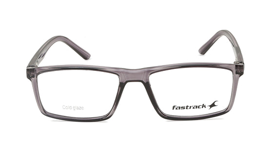 Grey Rectangle Unisex Eyeglasses (FT1274UFP2MGYV|52)