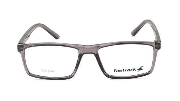 Grey Rectangle Unisex Eyeglasses (FT1274UFP2MGYV|52)