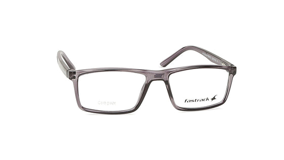 Grey Rectangle Unisex Eyeglasses (FT1274UFP2MGYV|52)